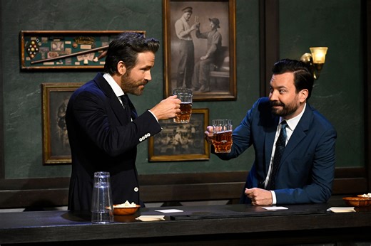 Watch Ryan Reynolds and Jimmy Fallon Roast Each Other for Two Minutes and 20 Seconds