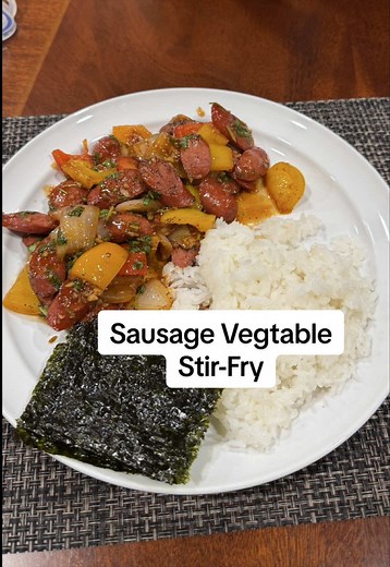 Sausage and Vegetable Stir-Fry — Quick Savory Dinner
