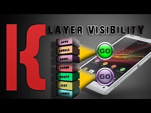 KLWP Tutorial: Subscriber Request - Layer Visibility