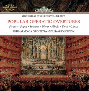 Strauss, Suppé, Smetana, Weber, Hérold, Verdi, Glinka, Philharmonia Orchestra, William Boughton - Popular Operatic Overtures