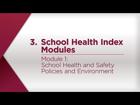 Module 1: School Health and Safety Policies and Environment