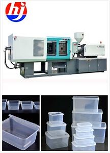 Disposable Food Box / Container Making Plastic Injection Molding Machine