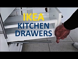How to remove Ikea kitchen drawer | disassemble drawer front