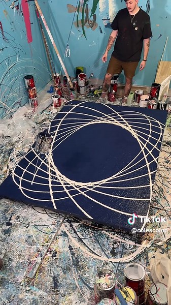 Creating a Unique Stippling Effect with Paint