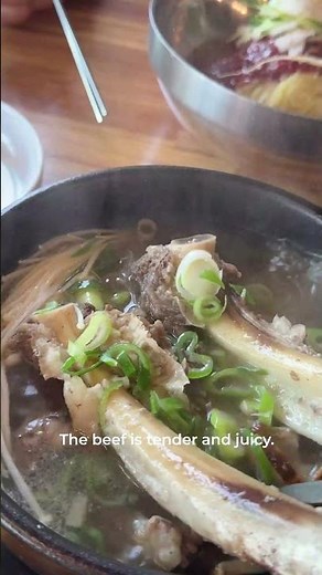 Korean Beef Short Rib Soup | Galbitang