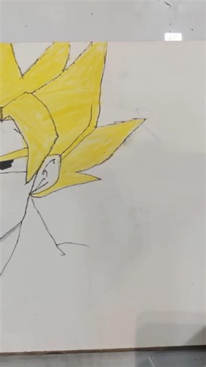 super sain# goku2 #dragonballz#kids#art