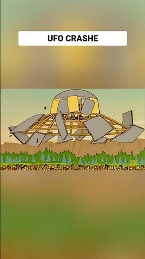 Simpsons UFO CRASHES!