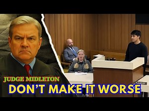 Judge Jeffrey Middleton Issues Stark Warning: “If You Drive Again, You’re Going to Jail”