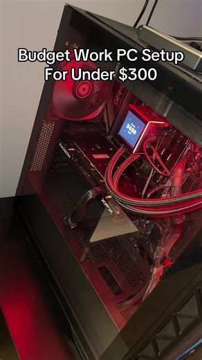 The perfect home office setup! #pcsetup #budgetcomputer #pcbuild #minipc #tiktokshopcreatorpicks