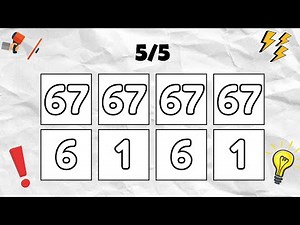 Say The Number On Beat | LEVEL 1-4 (EASY MEDIUM HARD IMPOSSIBLE)