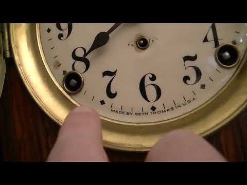 (2021 RETAKE) Winding the Seth Thomas Mantel Clock