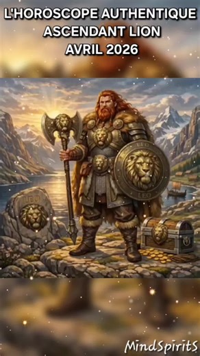 🦁 Voici L’Horoscope Authentique : Ascendant Lion Avril 2026 : Le Rayonnement Solaire ☀️ Après l’intériorité du Cancer ♋️, ton Ascendant te propulse sur le devant de la scène. En ce mois d’avril, ta présence est une lumière, un centre de gravité autour duquel les autres gravitent naturellement 🌌. Ton Ascendant, ton identité projetée, s'illumine d'une confiance renouvelée. On ne remarque pas seulement ton assurance, mais ta capacité à inspirer et à réchauffer ton entourage. Tu n'es pas là pour p