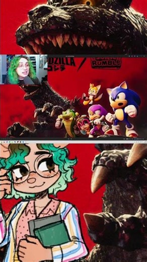 More than you wanted to know about the sonic x Godzilla crossover #fyp