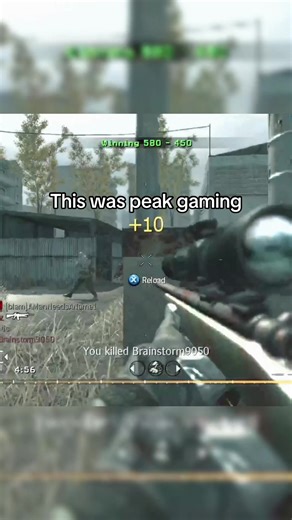 Nostalgic Moments in COD 4: Quickscoping Action