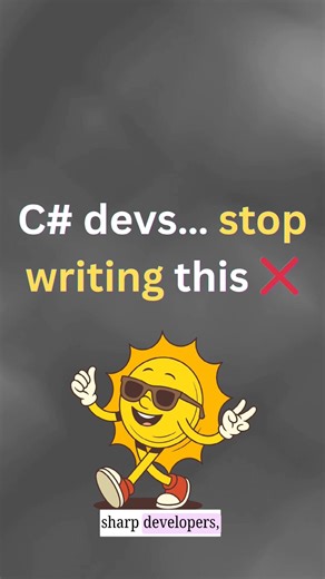 C# Developers… Stop Writing Null Checks Like This ❌#shorts