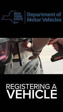 How to Register a Vehicle in New York State