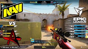 【CSGO】MAJOR之路! NaVi vs Akuma EPIC League独联体 精彩集锦