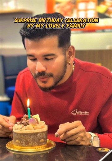 Surprise Birthday Celebration With My Lovely Family