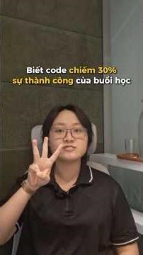 Trở thành giáo viên lập trình trẻ em cần gì ngoài biết code? #codingforkids #study #shorts #teaching