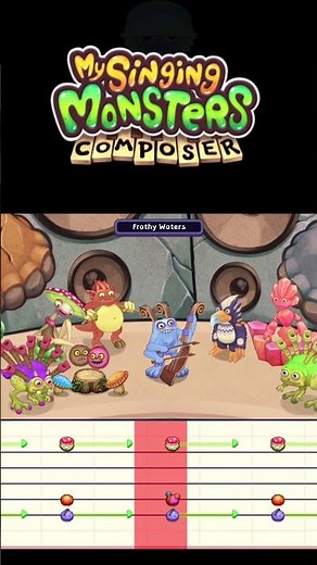 スプラトゥーン3 サーモンランで流れる『運鈍根』をマイシンギングモンスターのモンスターで再現！ #mysingingmonsters Frothy Waters #マイシングモンスター