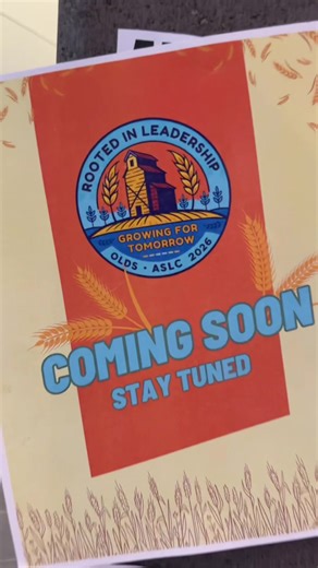 ALSC 2026 @ OLDS HIGH SCHOOL!!! Bring your friends May 1,2,3rd for the most fun YOUVE EVER HAD #aslc #promo #leadership #fyp #school