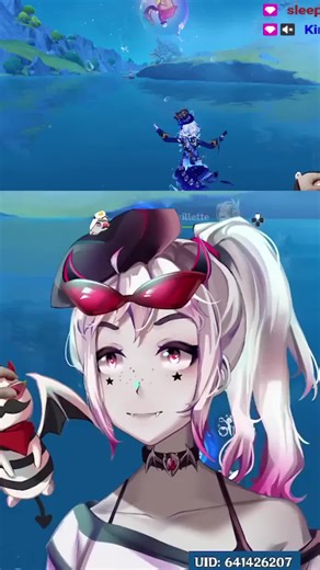 Furina Farts Rainbows | zoreeeandbeans on #vtuber #furina #genshin