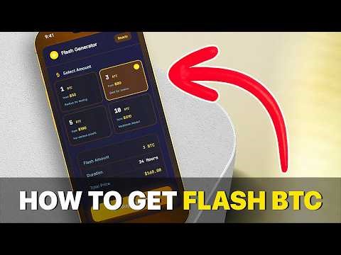 How to Get Flash BTC in 2026 (Create & Receive) | Step-by-Step Bitcoin Tutorial