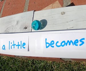 Syncing a Marble Run with Song Lyrics