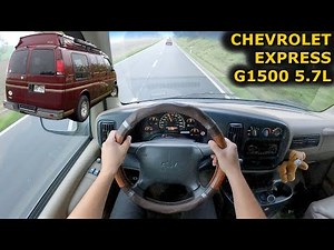 1999 Chevrolet Express G1500 5.7L V8 - Review & POV Test Drive | For Sale & Export