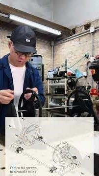 Revolutionize Your Workspace: Rotating Parts Storage Rack – Effortless Access in a Spin!