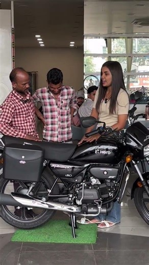 Hero splendor plus all black 2026 model #ranubikerpoint #automobile #motorcycle