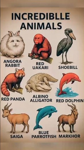 AMAZING ANIMALS — PART 1 🐆 | The Most Unique Creatures on Earth