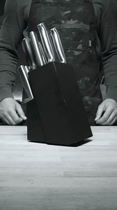 The MOST BEAUTIFUL knife set you’ll ever see 🔥👀 The Valhalla Series 5-Piece Knife Block Set — Ravenstone Edition combines Norse-inspired artistry with elevated performance. Forged from high-carbon stainless steel and a unique wood and resin handle each blade is razor-sharp, perfectly balanced, and ready for anything — from everyday prep to epic feasts. 8” Chef Knife – The centerpiece of the set. Its razor sharp blade makes slicing, dicing, chopping, and mincing effortless, while its weight and