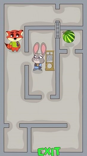 Zootopia 2 in Maze : Who will win?