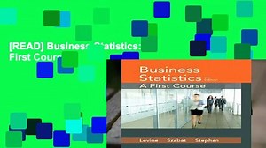 [READ] Business Statistics: A First Course