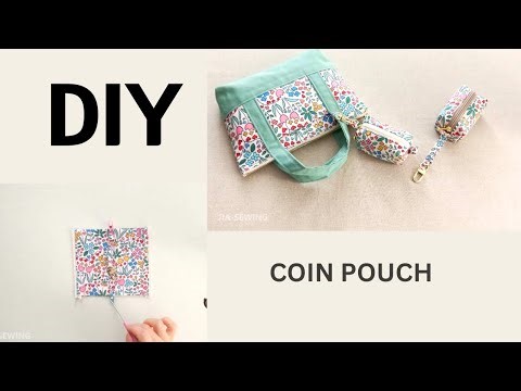 Coin Pouch Accessory👜✨ | DIY | Quick Easy Sewing