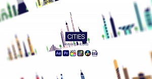 Cities Animated Icons