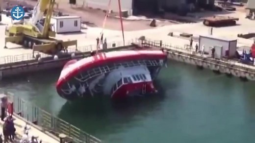 各种船舶下水失败场景 Ship Launch Gone Wrong