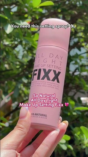 Make Your Makeup 😱BUDGE-PROOF😱 So Natural - All Day Tight Make Up Setting Fixx
