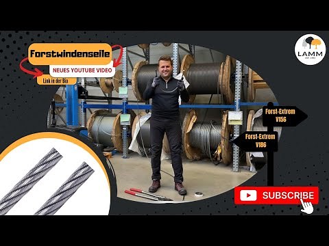 Stahlseile - Welche Konstruktionen gibt es und wie finde ich das richtige Seil für die Forstarbeit?