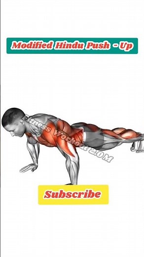 Modified Hindu Push - Up Exercise for Your All Body part