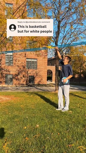 Halo Ball on Instagram: "Halo Ball is for everyone! 🥵🥶😤 #basketball #invention #story #sports #newgame #yardgame #nba"