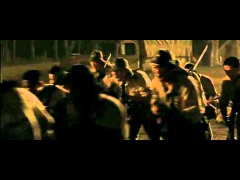 Filipino Guerrillas destroying the Japanese Banzai attack (a clip from The great Raid)