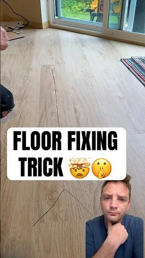 Can you REALLY replace just ONE vinyl plank? 🛠️ #diy