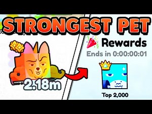 The STRONGEST GYM EVENT Pet is INSANE in Pet Simulator 99!