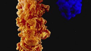 Abstract texture of underwater shapes, background - Free Stock Video