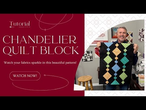 Chandelier Quilt Block | Step-by-Step Tutorial