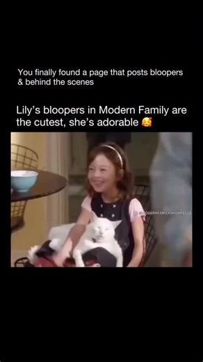 Bloopers & Behind The Scenes on Instagram: "Lily Tucker-Pritchett quickly became a fan favorite on Modern Family with her adorable sass and comedic timing. Played initially by twins Ella and Jaden Hiller, and later by Aubrey Anderson-Emmons, Lily brought a fresh dynamic to the already hilarious Pritchett household. As she grew up on screen, her blunt one-liners and surprisingly sharp delivery often stole the scene, proving that even the smallest cast members could land the biggest laughs. Her ch