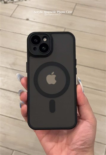 Luxury Magnetic Matte Phone Case with Lens Protector