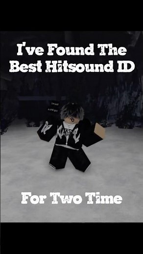 Best Hitsound ID For Two Time! #forsaken #gaming #memes #roblox